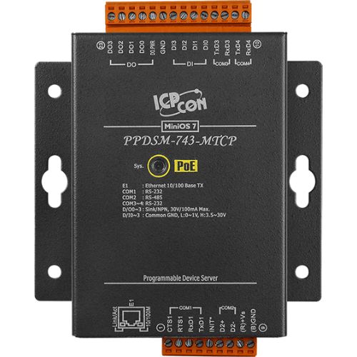 PPDSM-743-MTCP CR ICP DAS